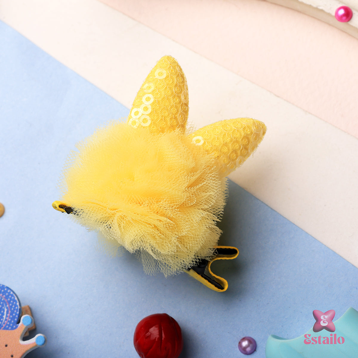 Fluffy Mini Hair Clip