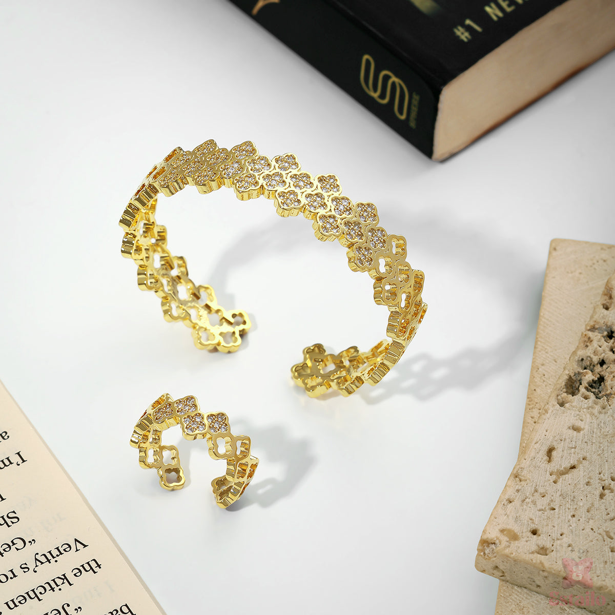 Sparkling Flora Bracelet Combo