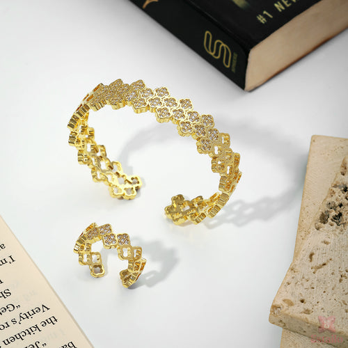 Sparkling Flora Bracelet Combo