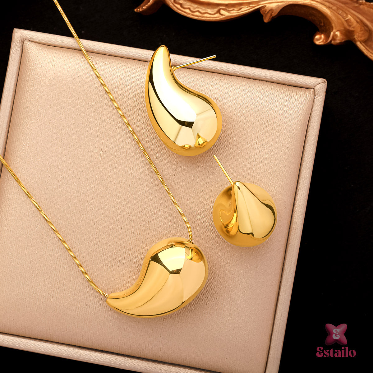 Teardrop Luxe Jewellery Box