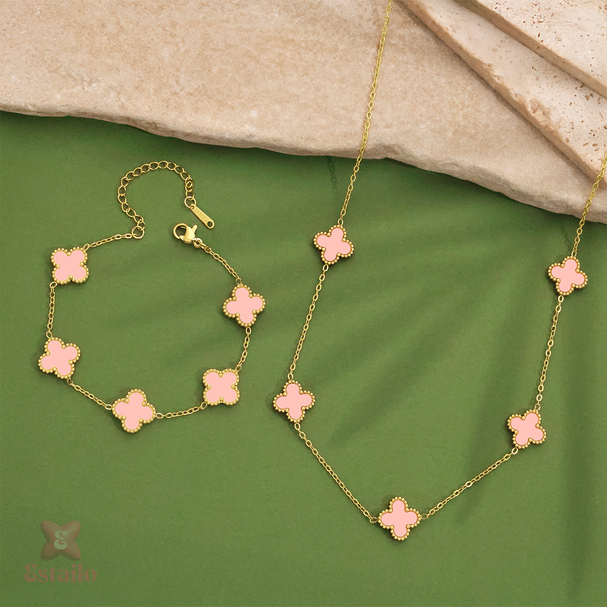 Pink Clover Set