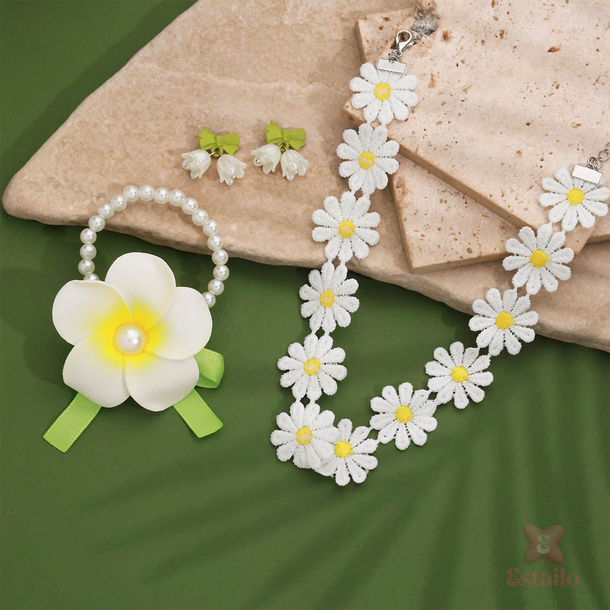 Floral Elegance Ensemble Set