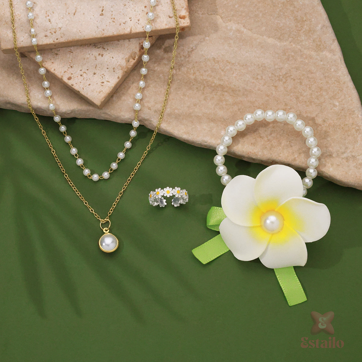Blossom Pearl Set