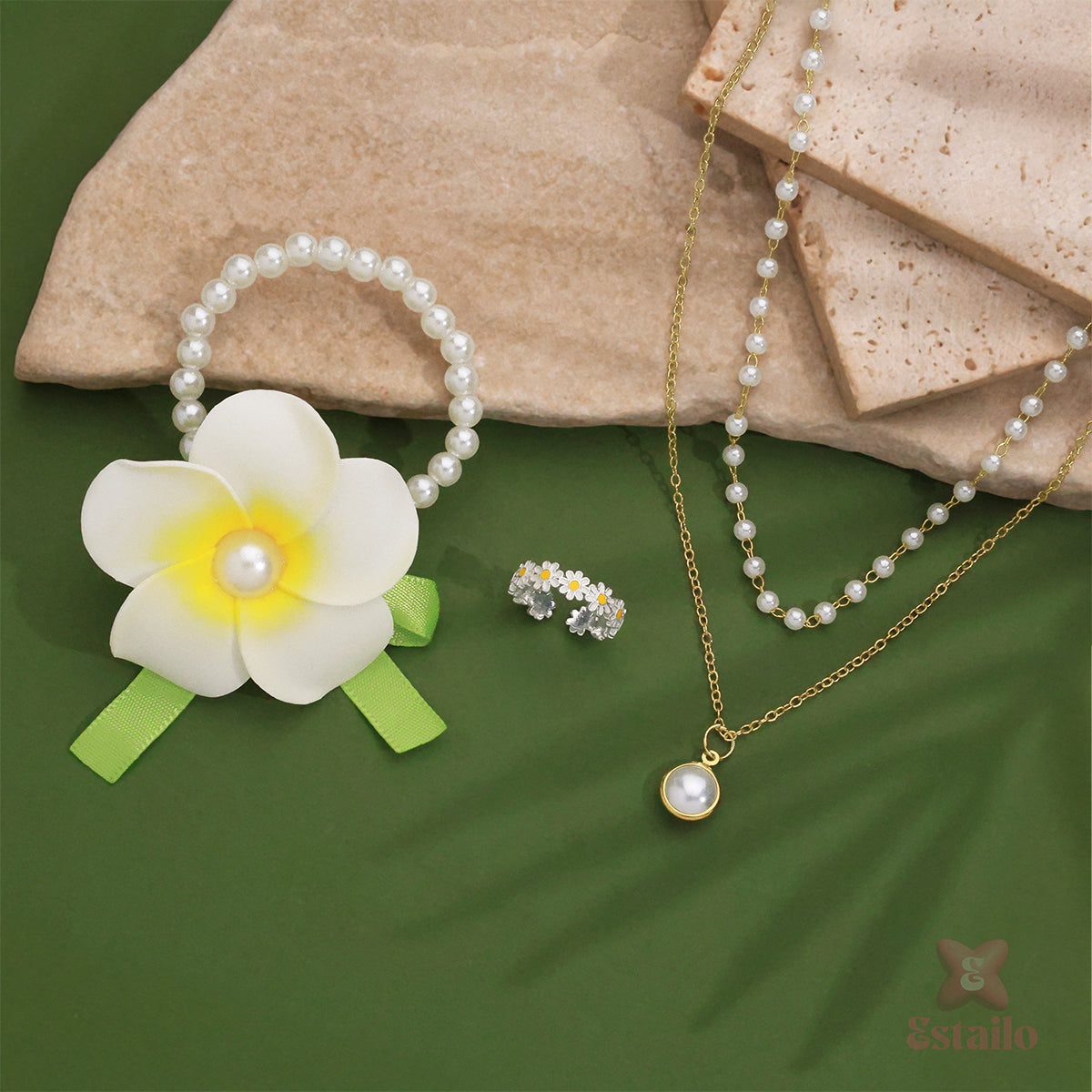 Blossom Pearl Set