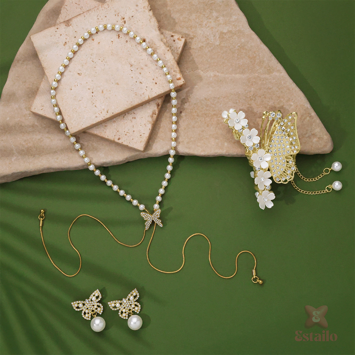 Butterfly Glam Combo Set