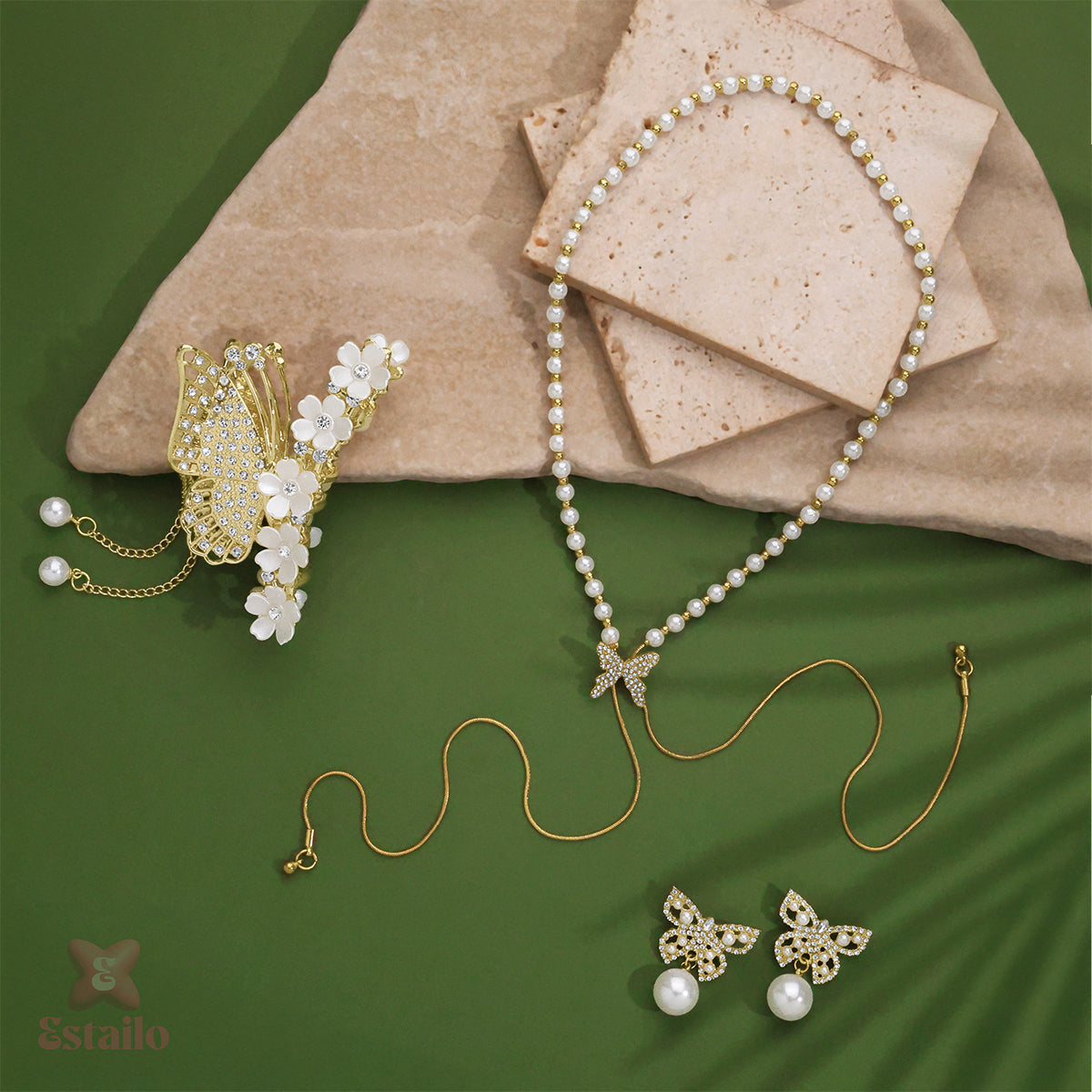 Butterfly Glam Combo Set