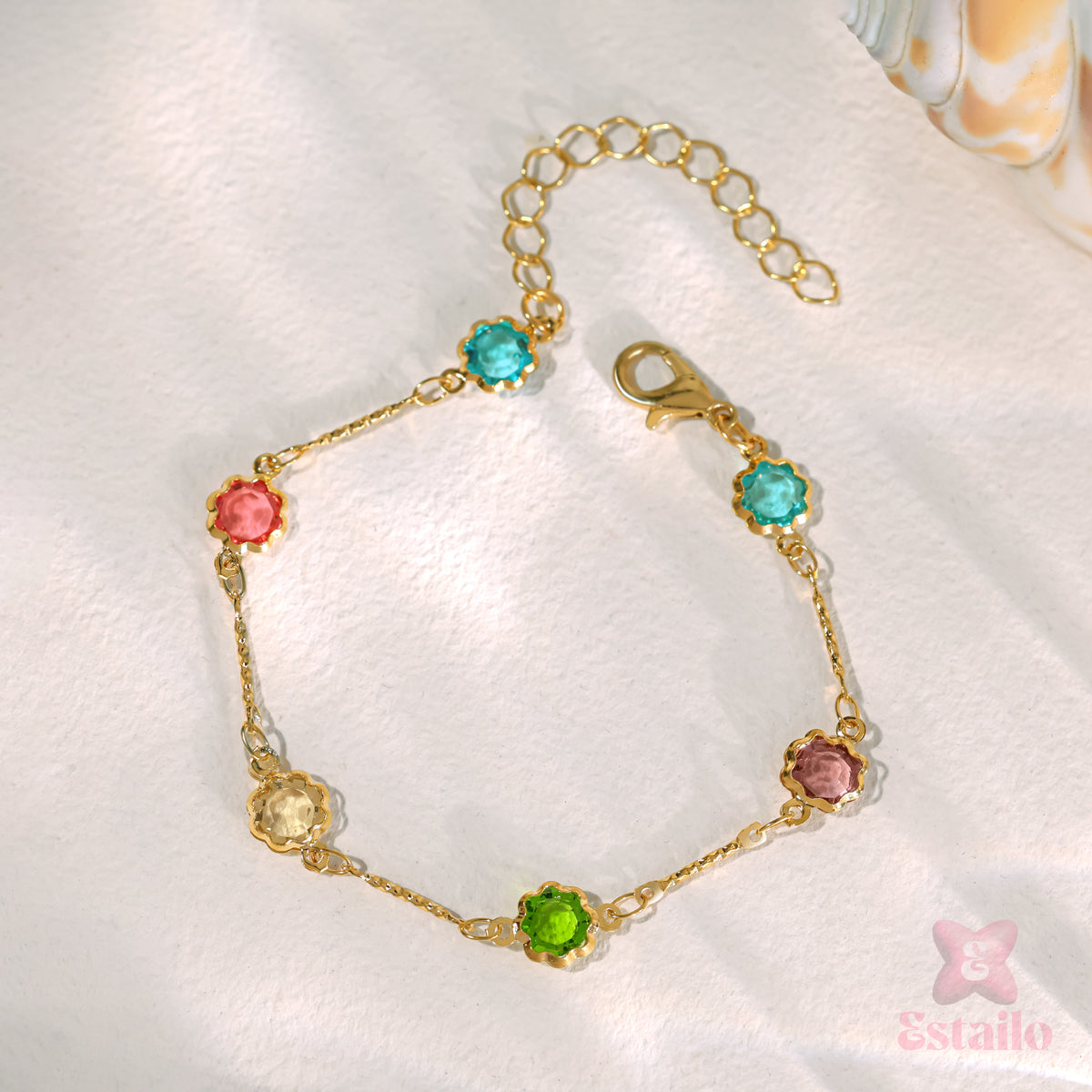 Colorful Blossom Bracelet