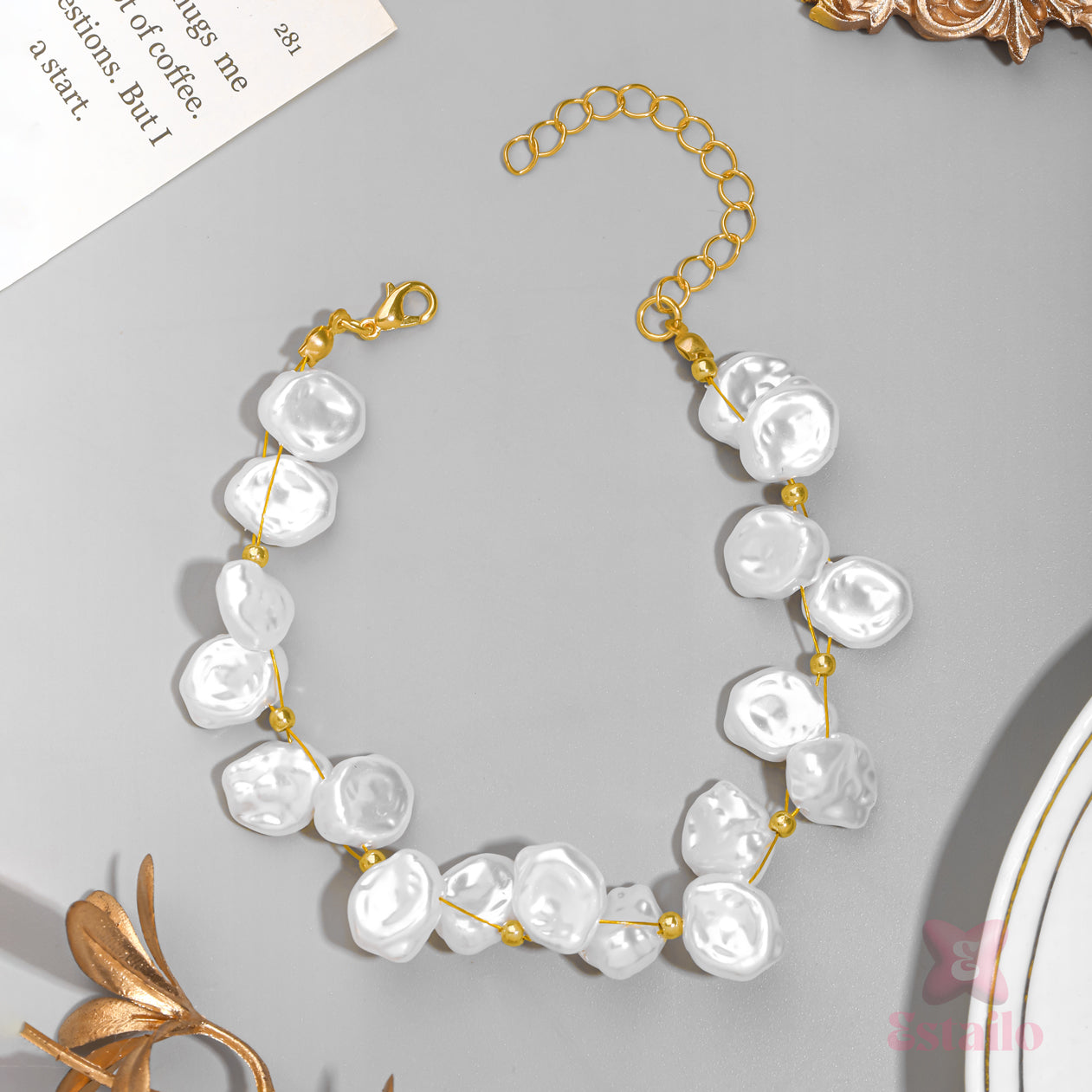 Baroque Pearl Bracelet