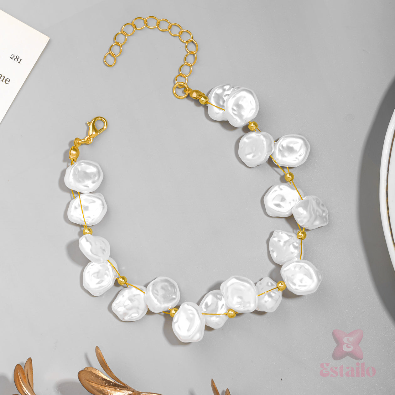 Baroque Pearl Bracelet