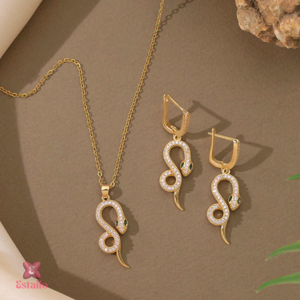 Mystic Serpent Necklace Set