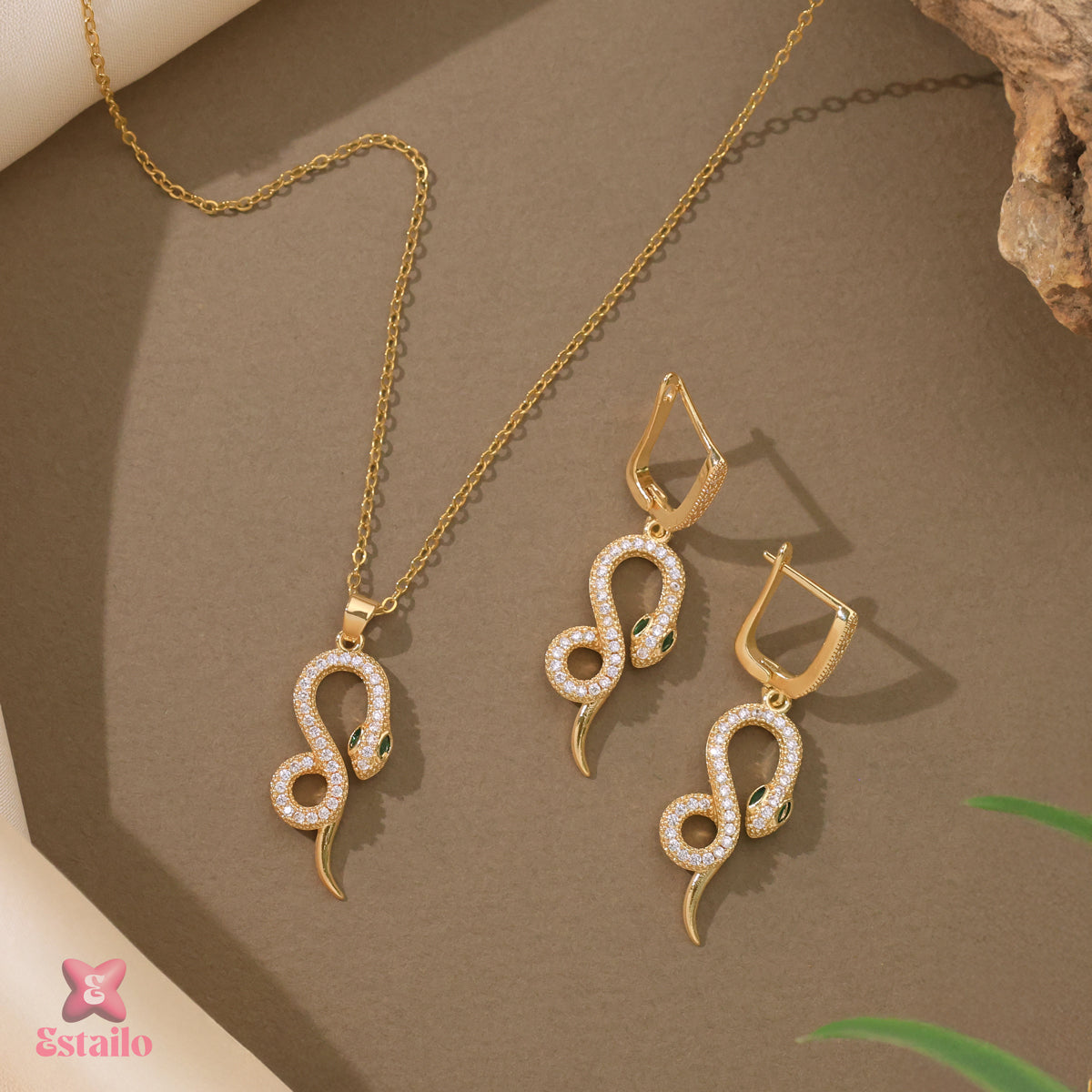 Mystic Serpent Necklace Set