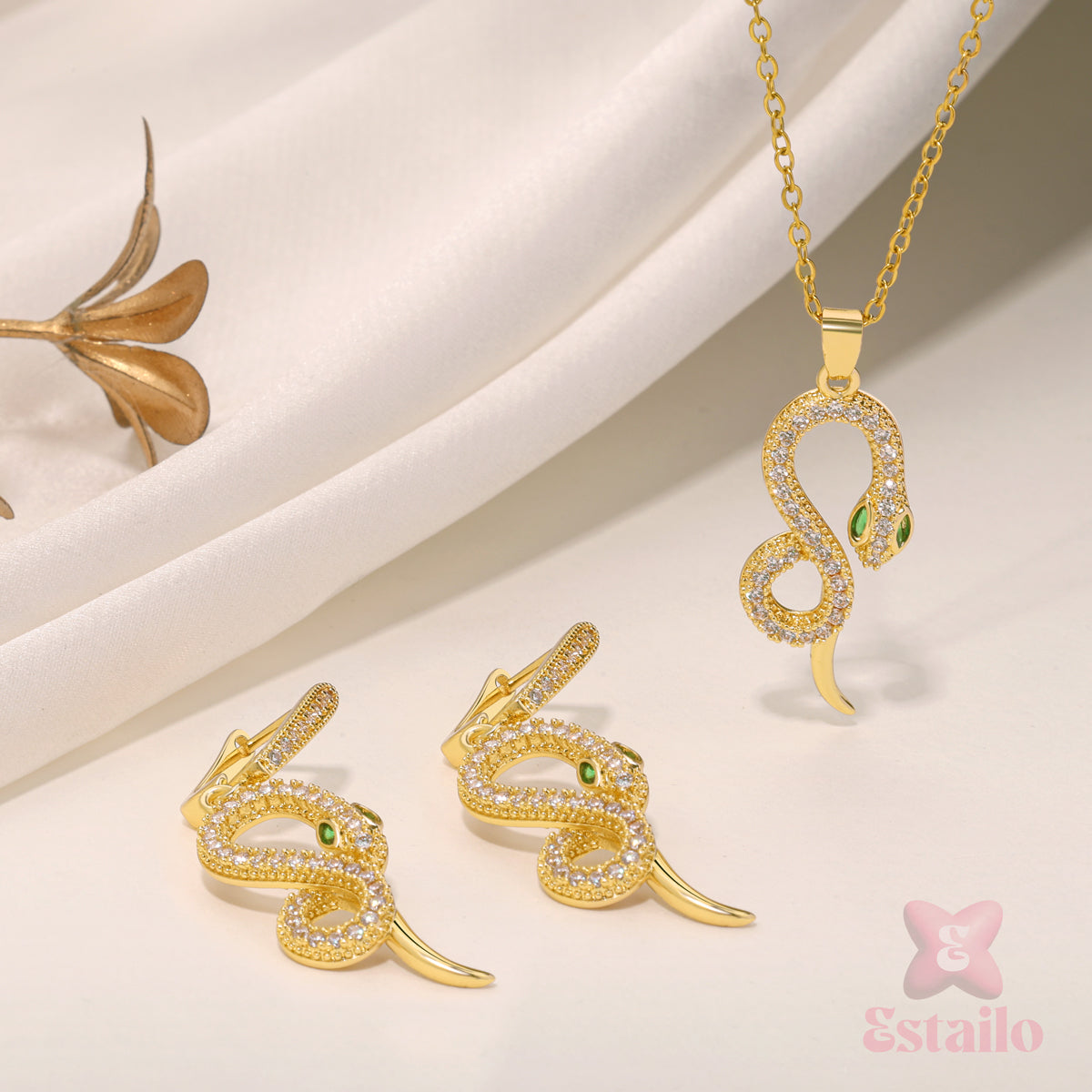 Mystic Serpent Necklace Set