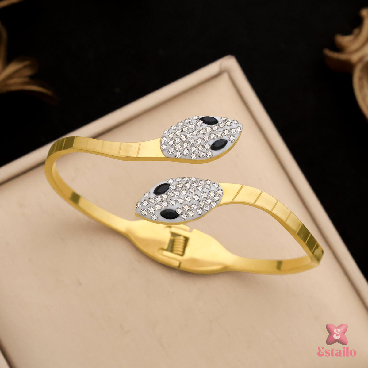 Coiled Destiny Cuff Bracelet