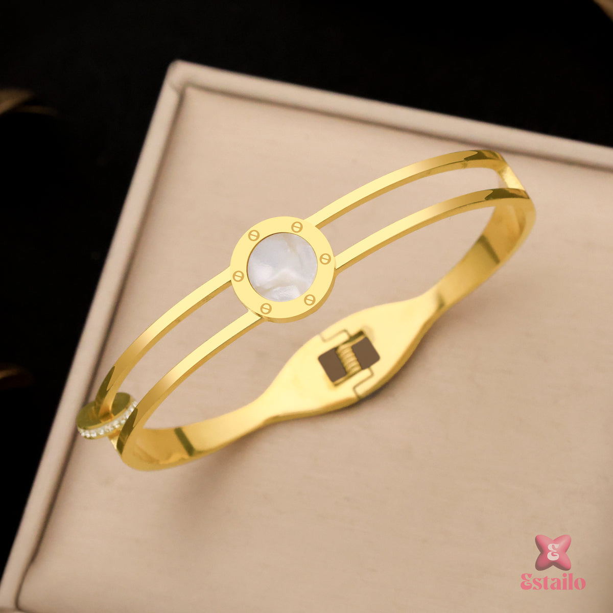 Roman Grace Cuff Bracelet