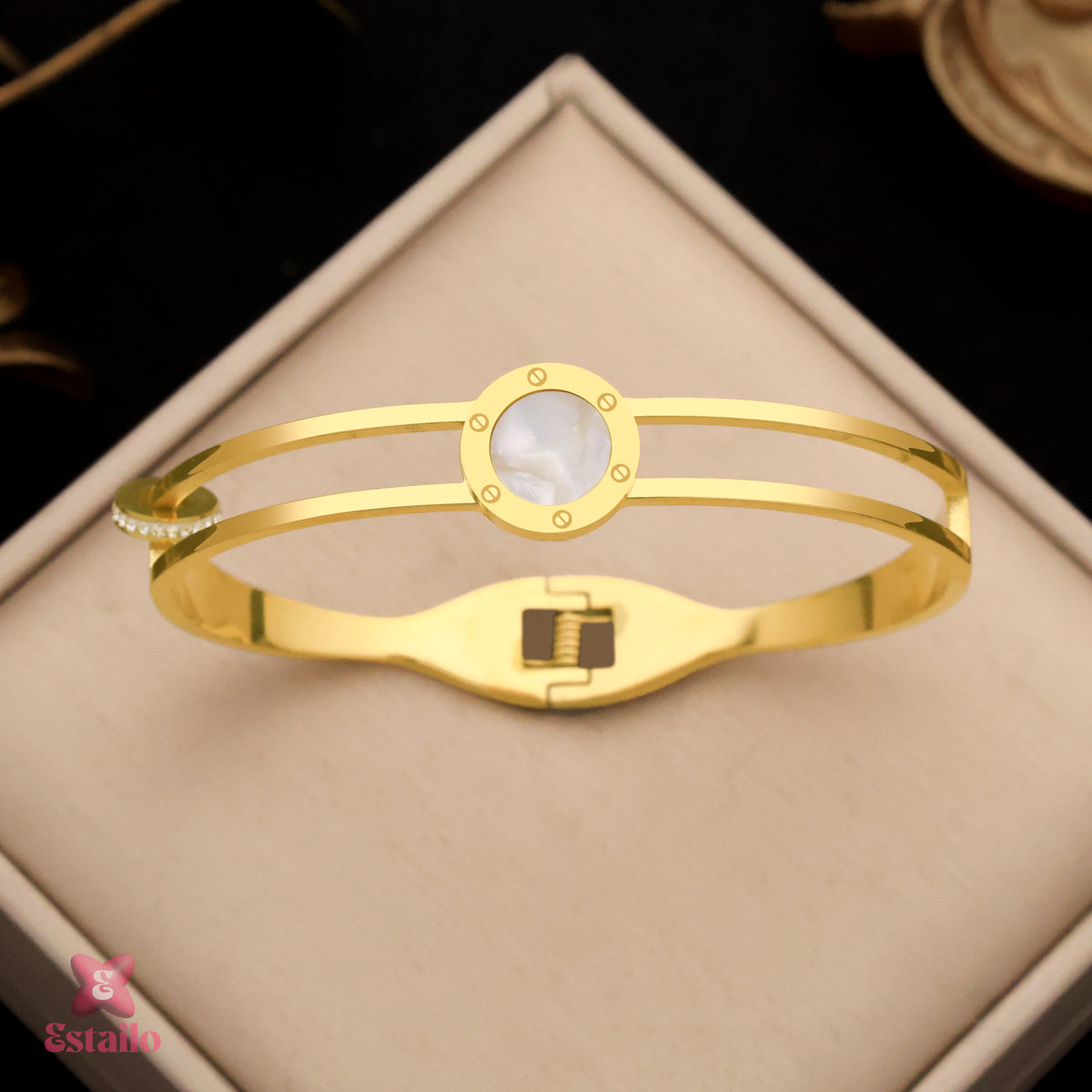 Roman Grace Cuff Bracelet