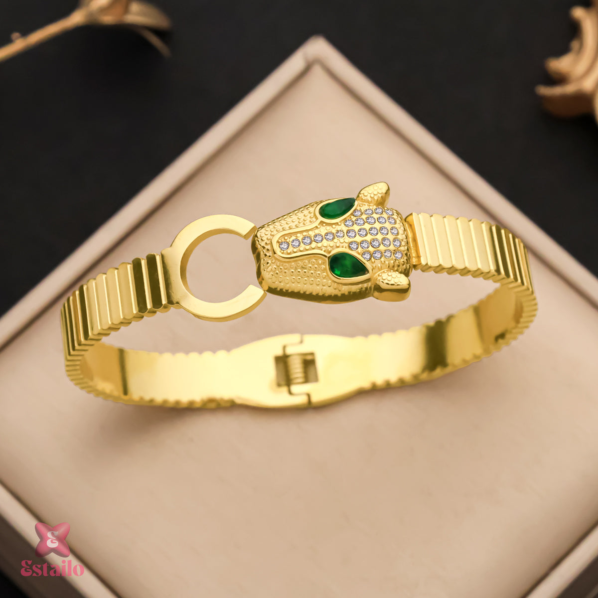 Wild Grace Panther Bracelet