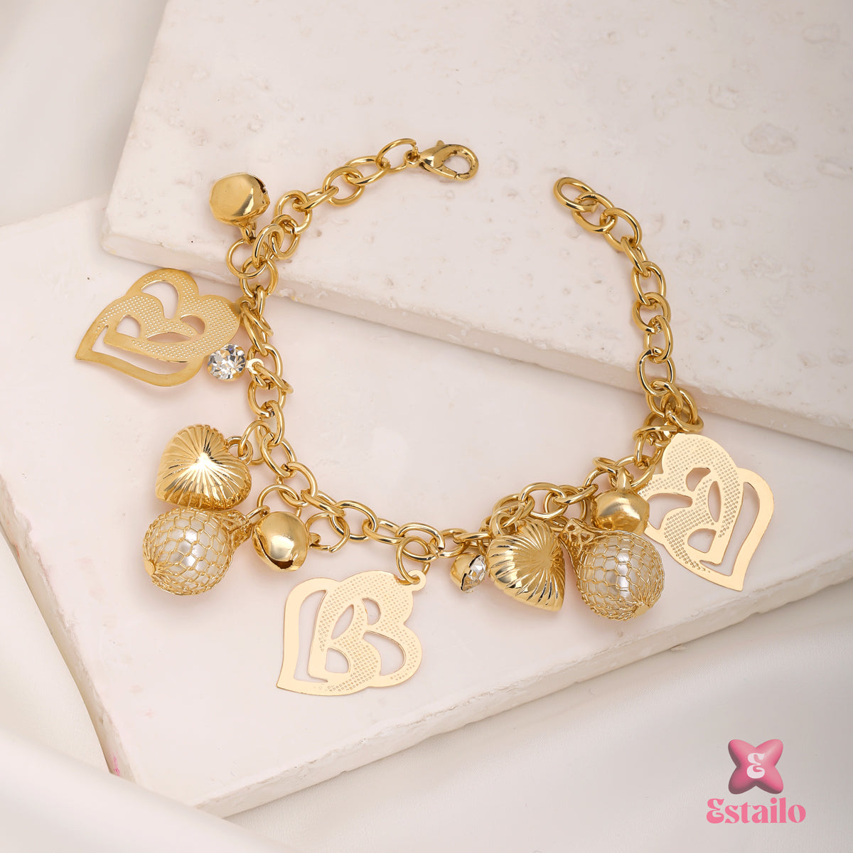 Filigree Heart Bracelet