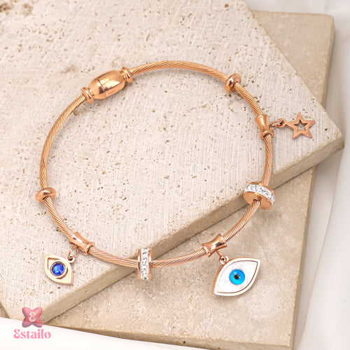 Rose Gold Gaze Bracelet