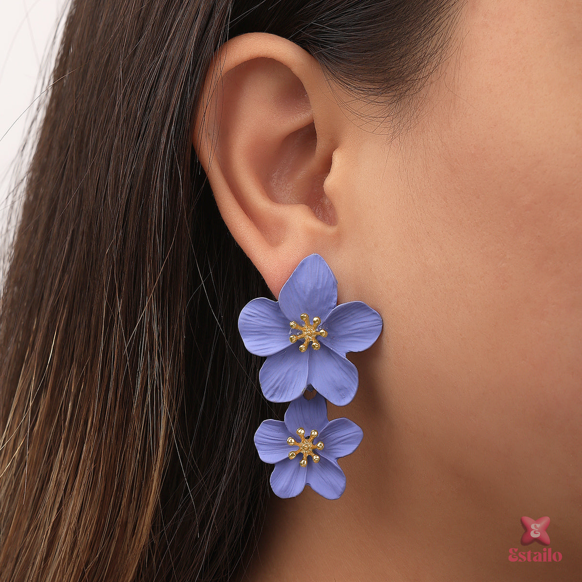 Flower Dangler Earring
