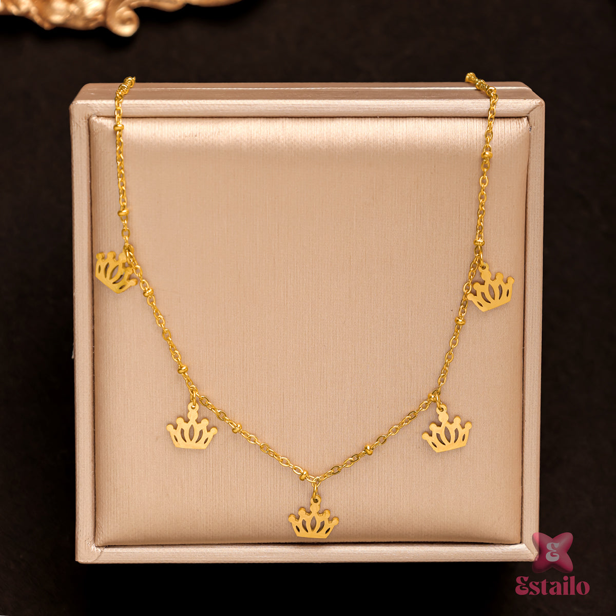 Crowned  Elegance Necklace