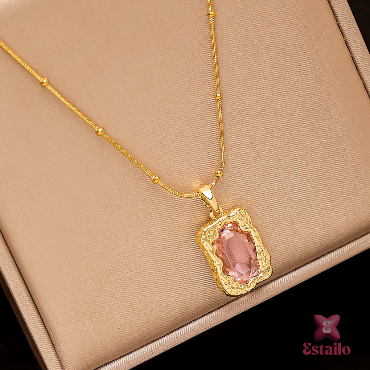 Aurora Pink Necklace