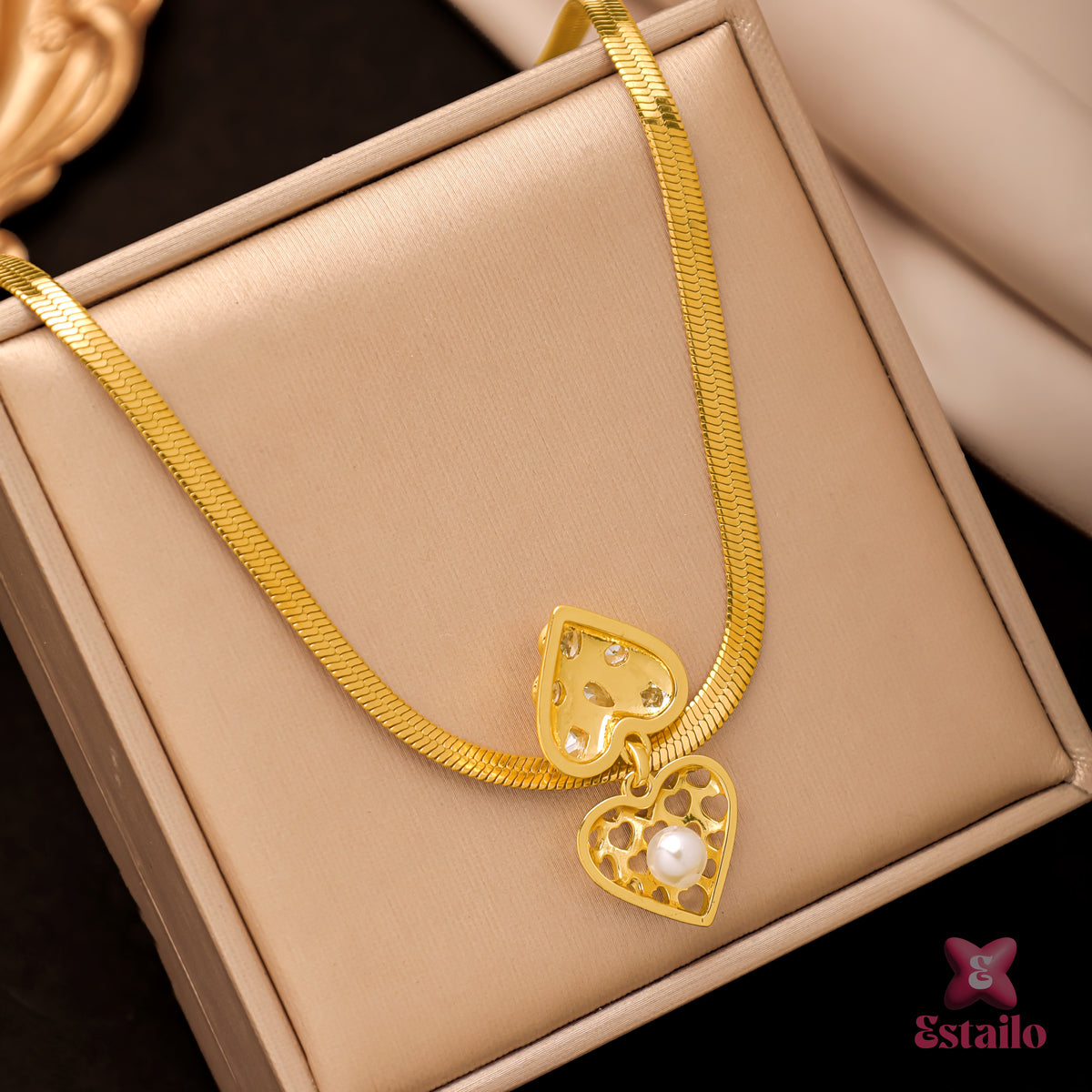 Glimmering Love Necklace