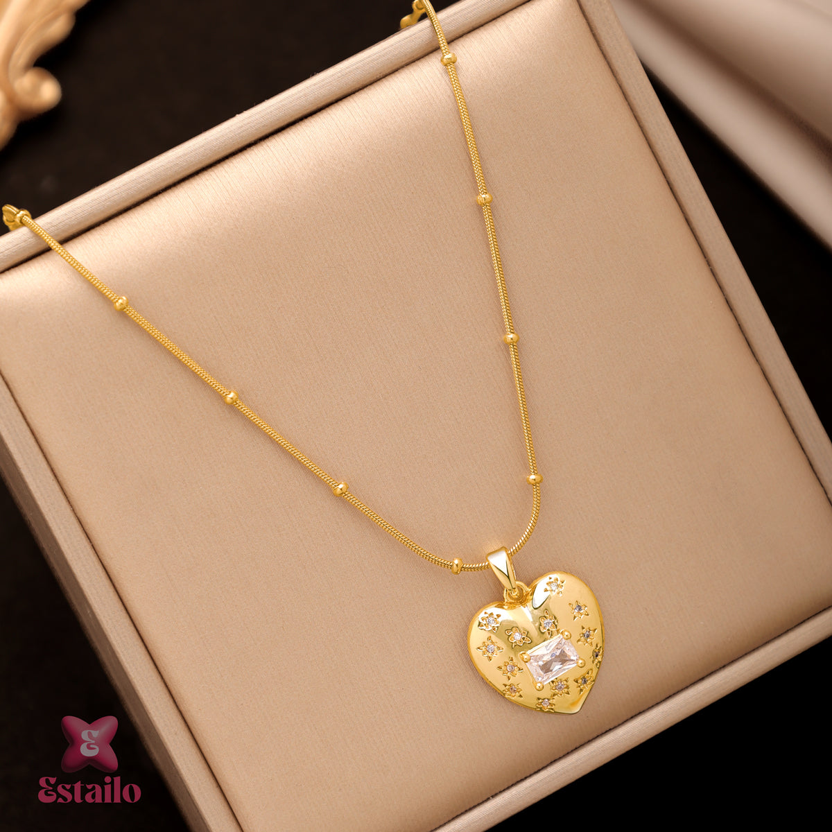 Enchanted Heart Keepsake Necklace