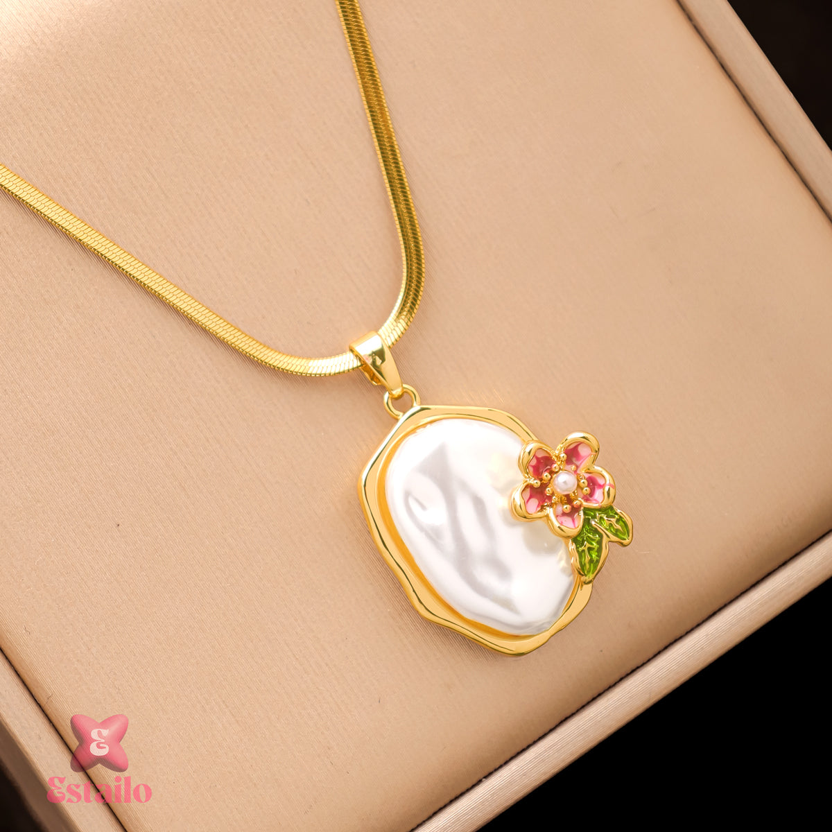 Pearl Blossom Necklace