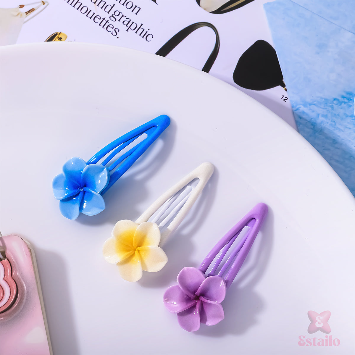 Bloom Pop Snap Clips