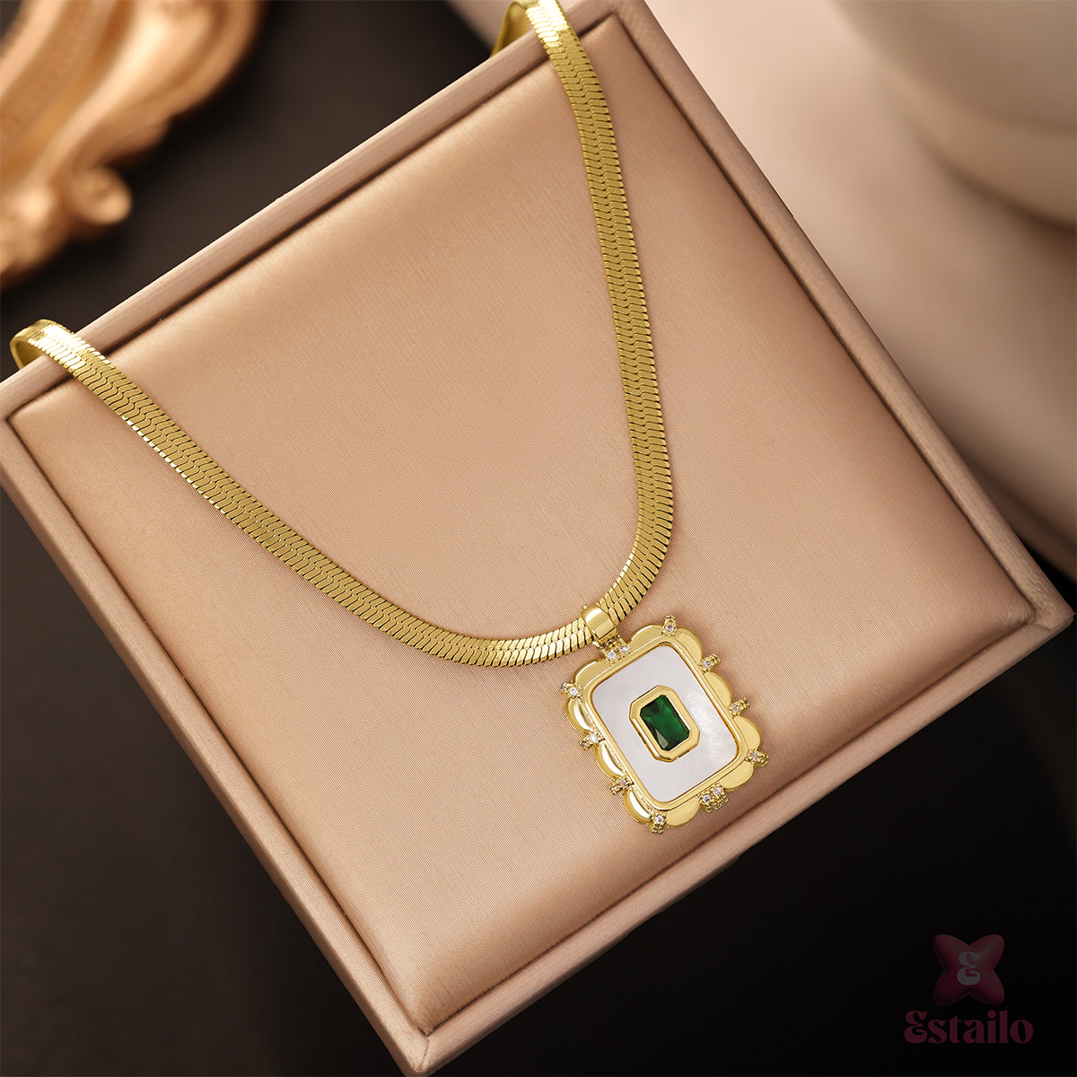Golden Oasis Necklace