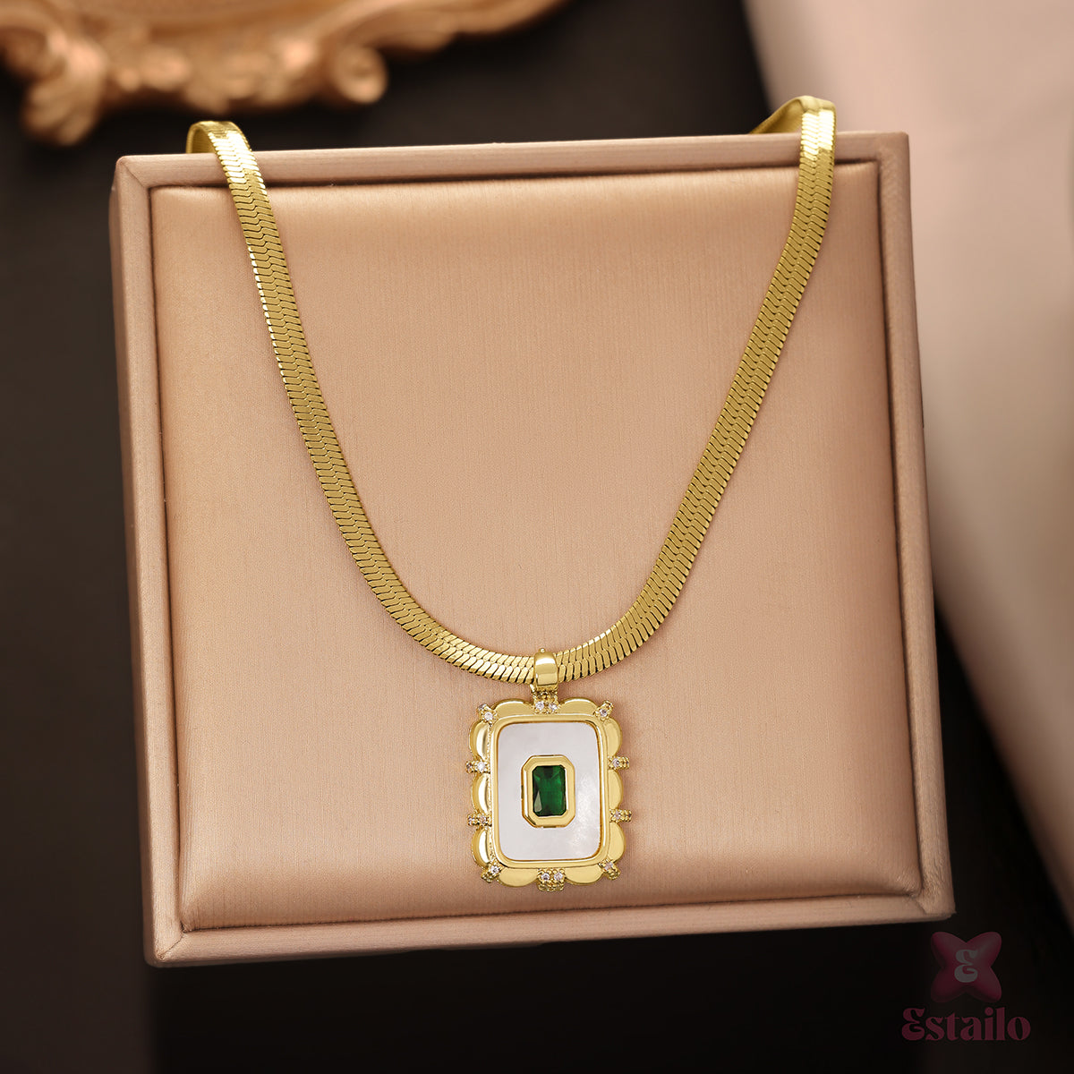 Golden Oasis Necklace