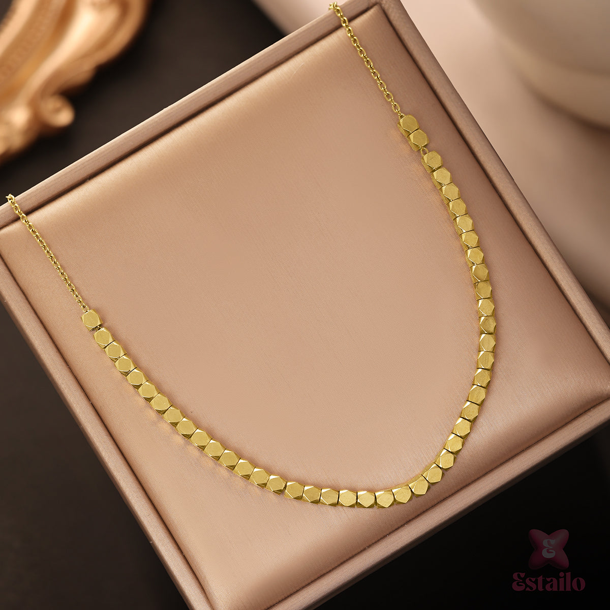 Golden Hive Necklace