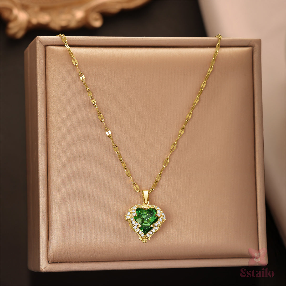 Emerald Heart Radiance Necklace