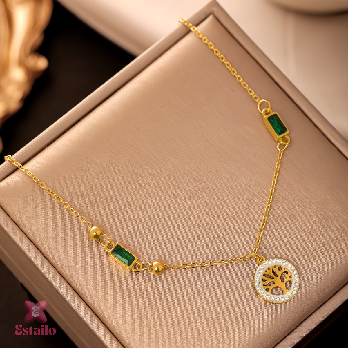 Dainty Halo Luxe Necklace