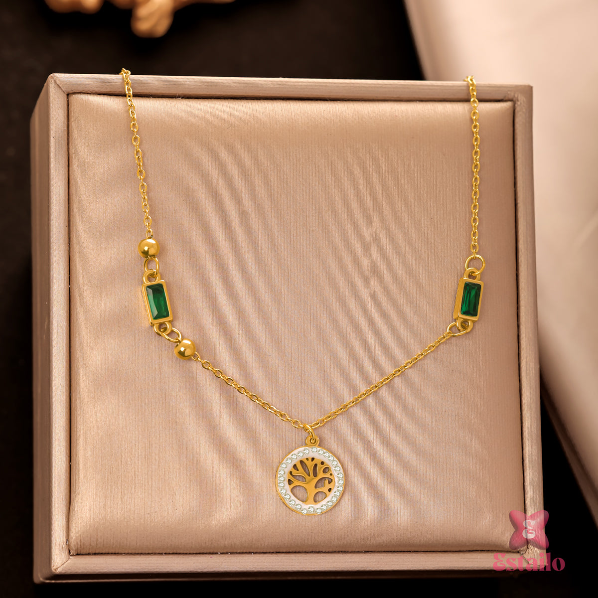 Dainty Halo Luxe Necklace