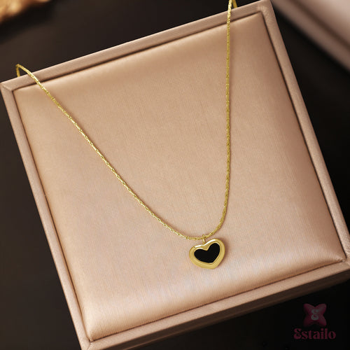 Midnight Love Pendant Necklace