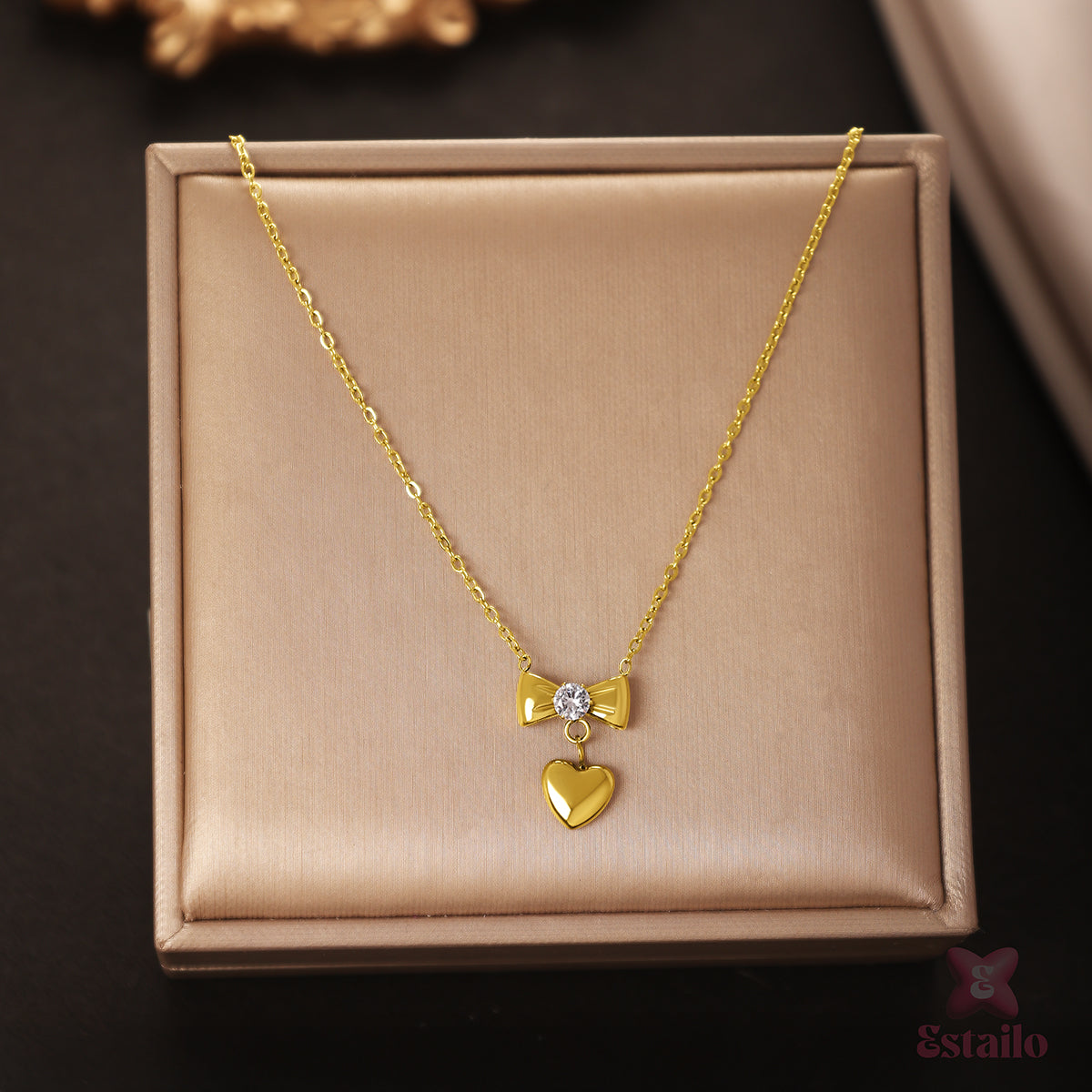Cupid's Knot Necklace