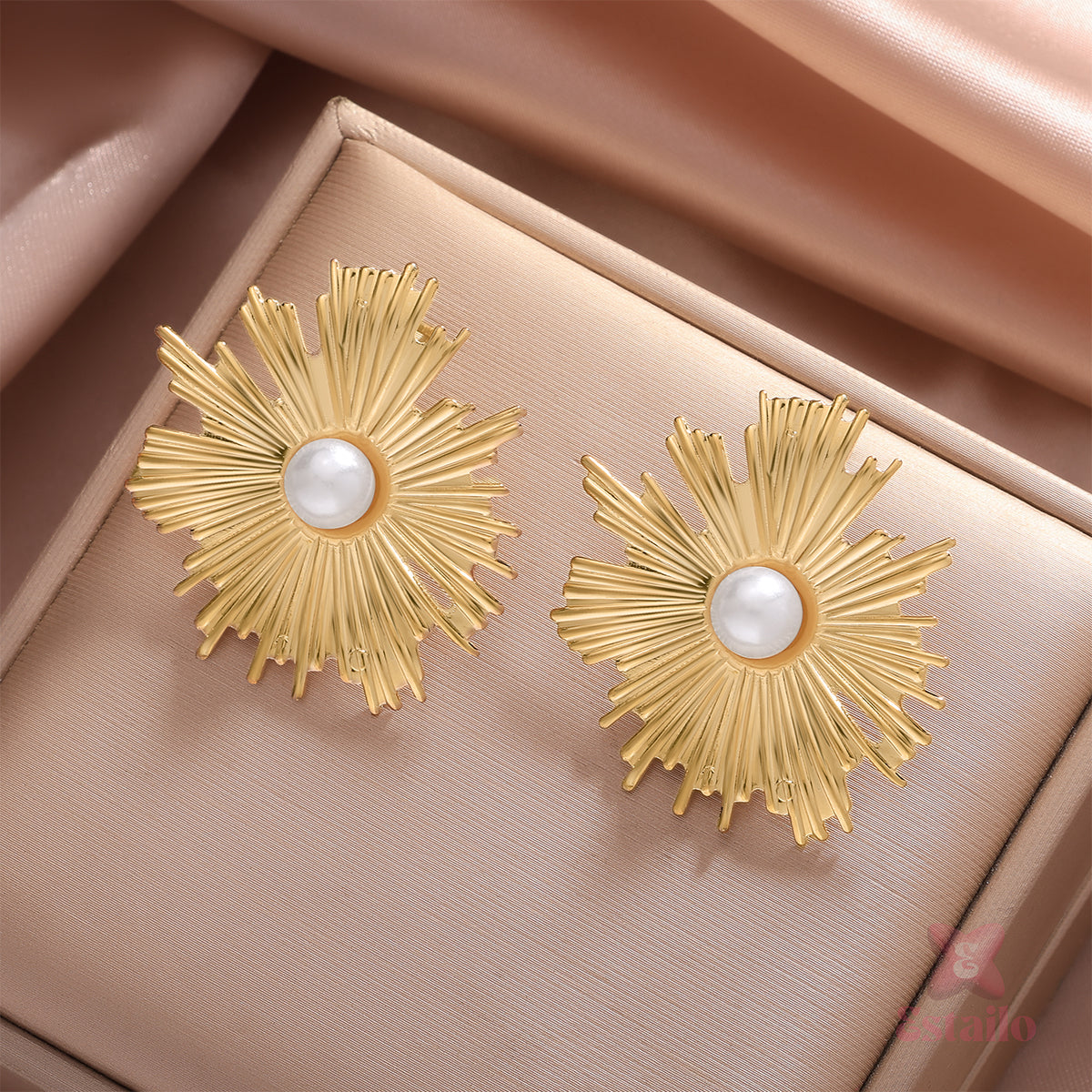 Eternal Sunshine Floral Stud Earring