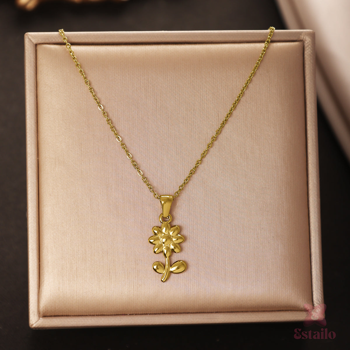 Golden Bloom Necklace
