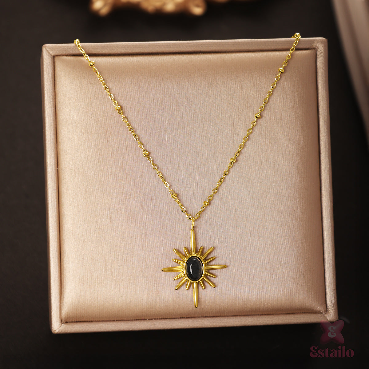 Celestial Sunburst Necklace