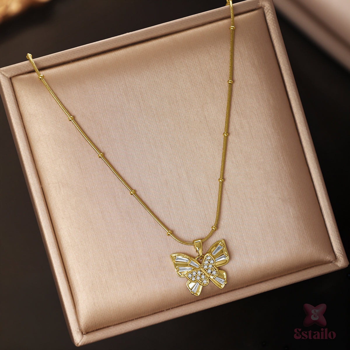Boundless Butterfly Chain Necklace