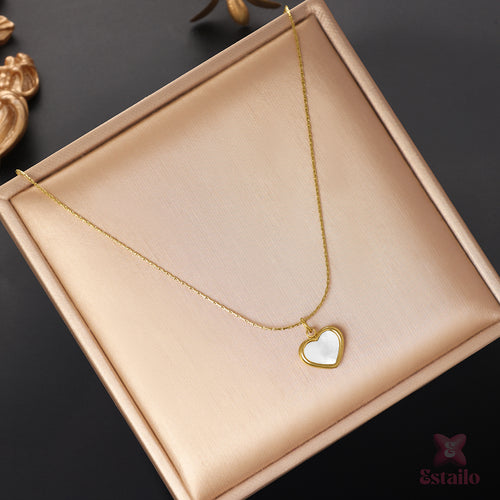 Golden Love Medallion Necklace