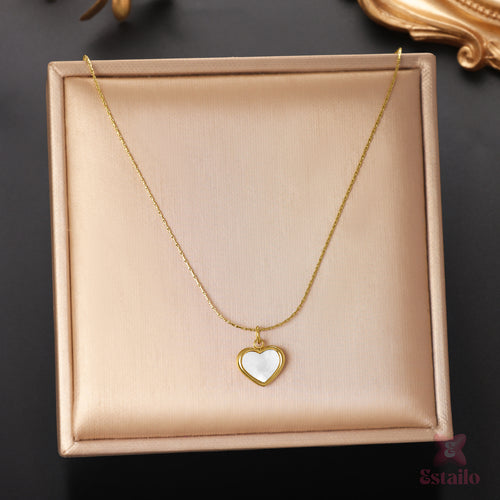 Golden Love Medallion Necklace