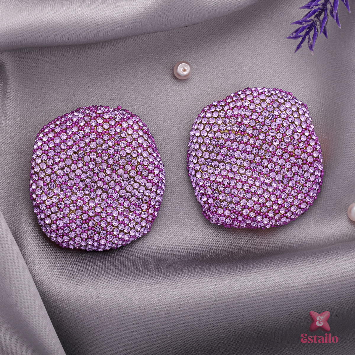 Grapevine Glamour Studs Earrings