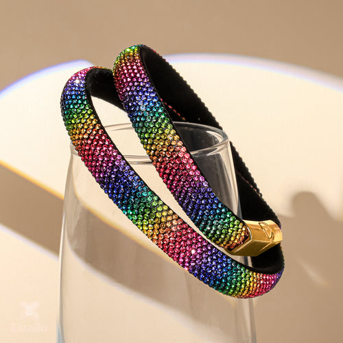Prism Cord Bracelet (Two Line)