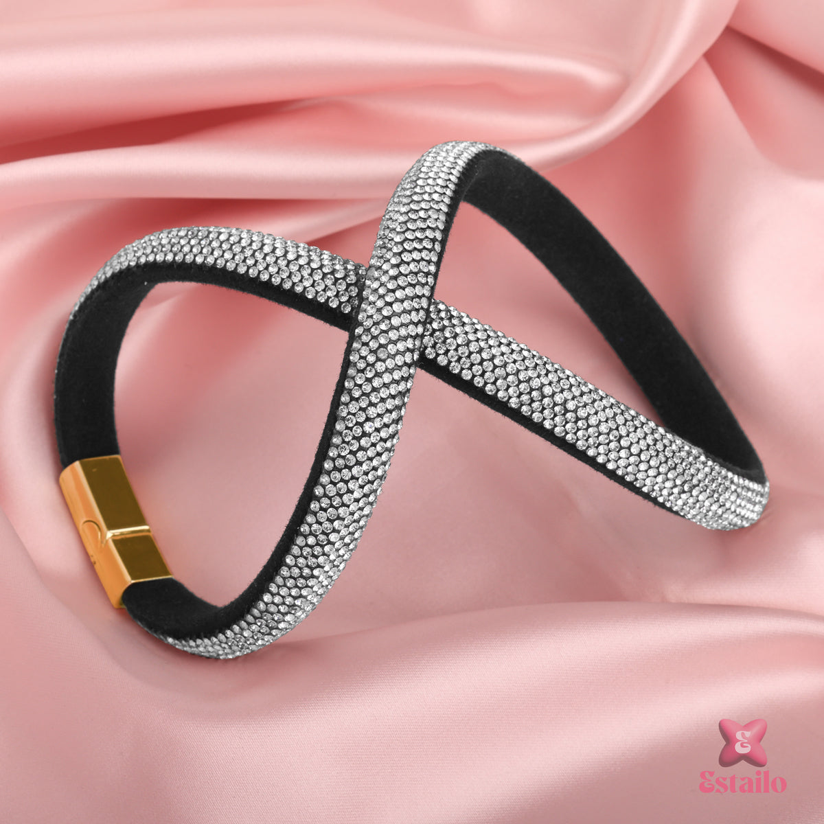 Cross band Bracelet (Two Line)