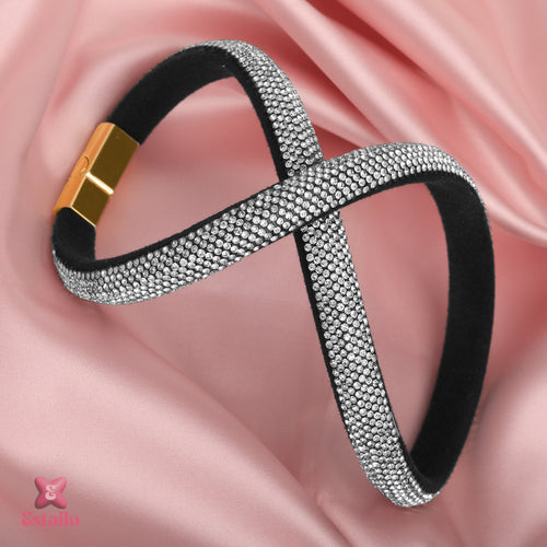 Cross band Bracelet (Two Line)