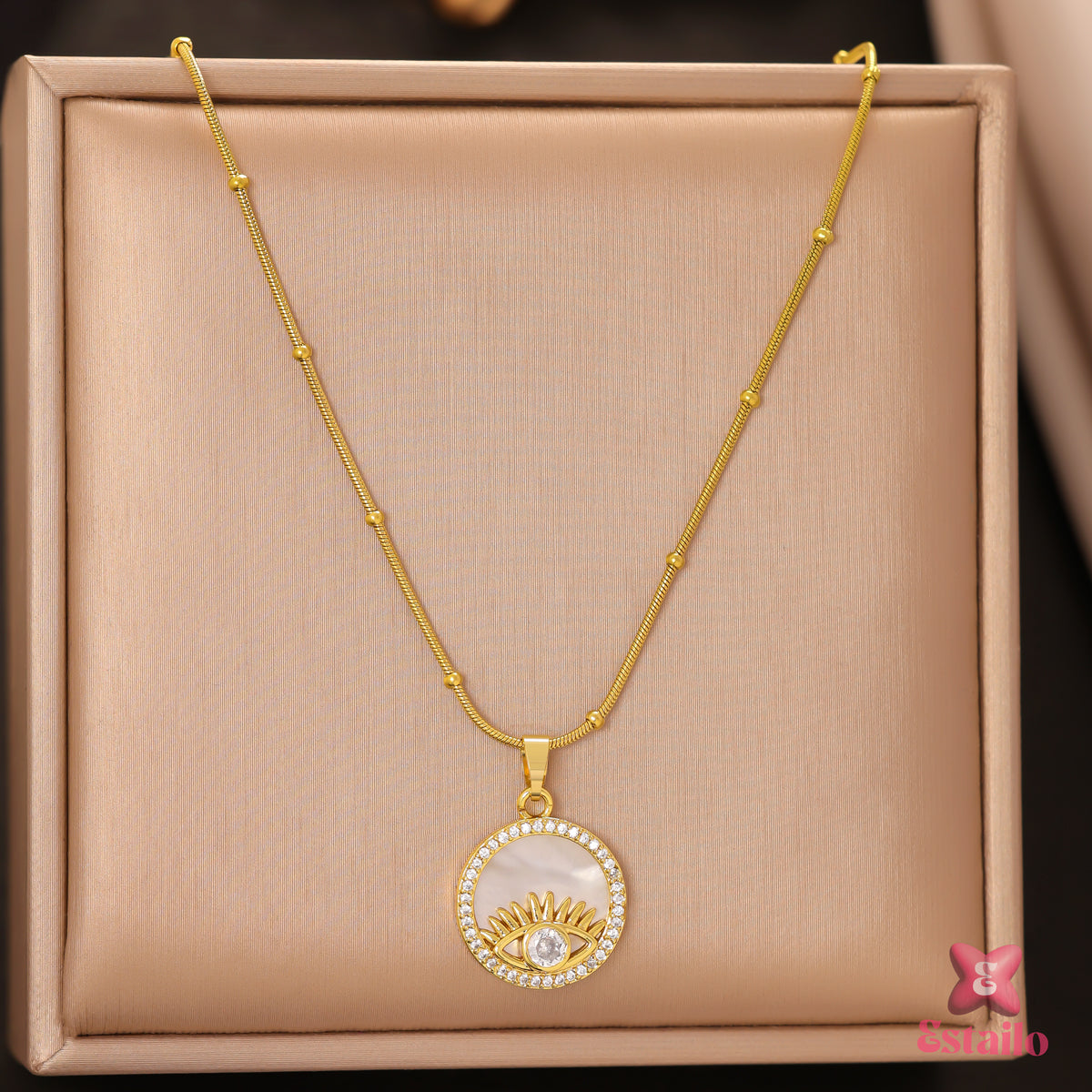 Evil-Eye Pendant Necklace