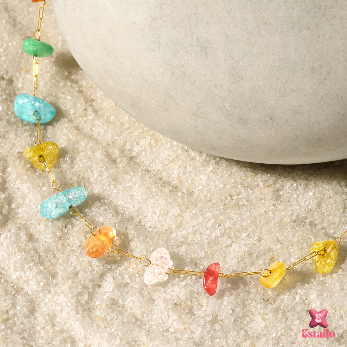 Multi Color Crystal Bracelet