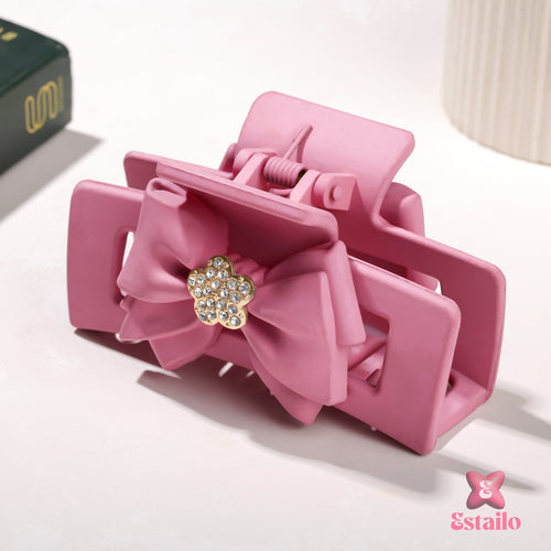 Matte Pink Hair Claw (Random colour)